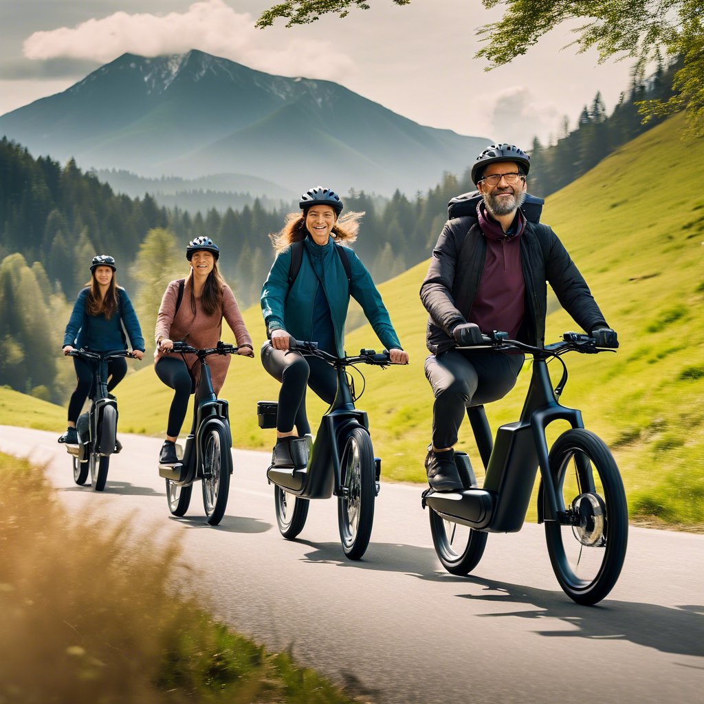 Komfortable und effiziente E-Bikes für einen aktiven Lebensstil