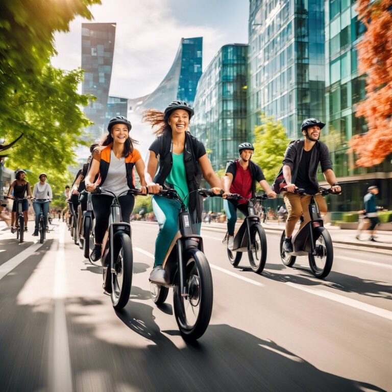 Die Zukunft der Fortbewegung: Wie E-Bikes die urbane Mobilität revolutionieren